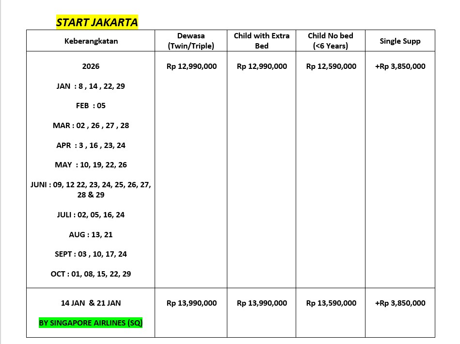 JADWALKEBERANGKATANDRJAKARTA