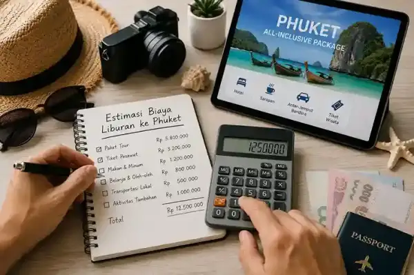 Estimasi biaya liburan ke Phuket Thailand untuk paket tour Phuket murah 2026