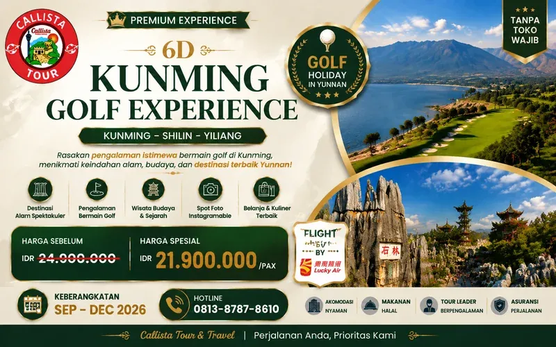 6D Kunming Golf Experience China 1