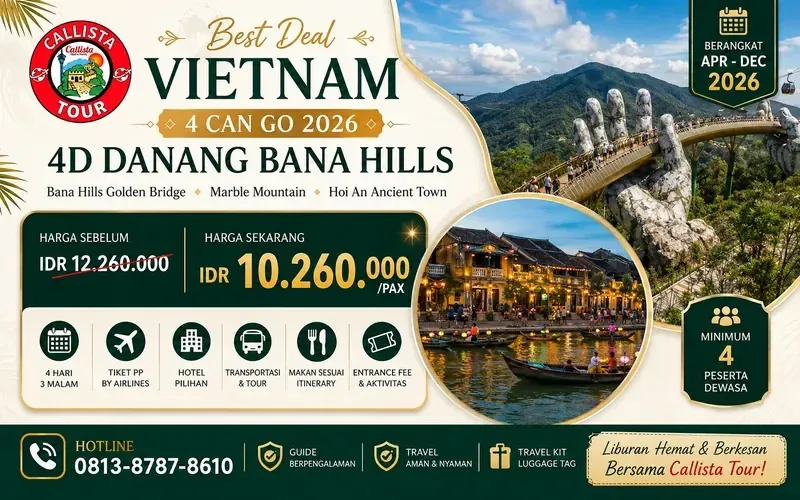 Trip Vietnam 4 Can Go 4D Danang Bana Hills