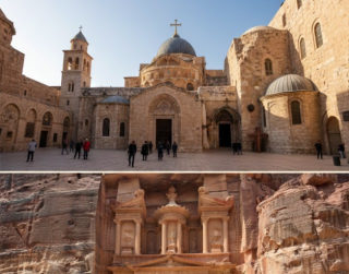Tour Holyland 2026 13D Complete Mesir - Jerusalem - Petra + City Tour Dubai