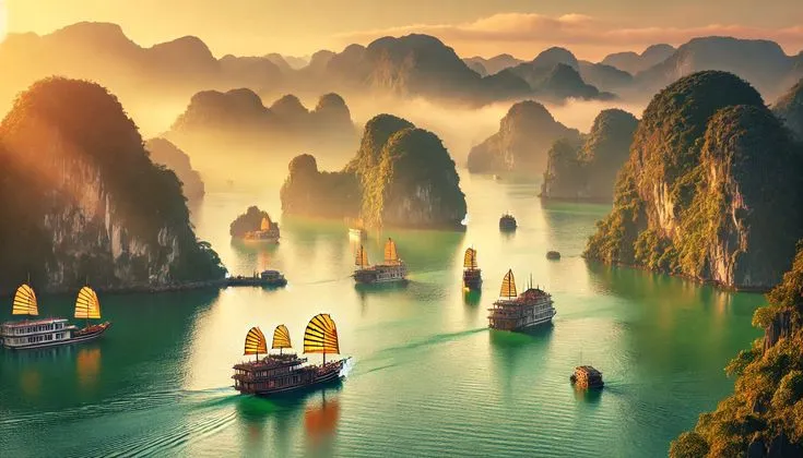 Paket Tour Vietnam Halong Bay Cruise 4 Hari 3 Malam Hanoi 1