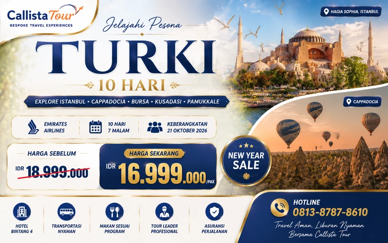 Tour Turki 10 Hari
