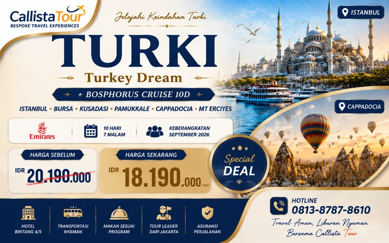 Turkey Dream + Bosphorus Cruise 10D by Emirates