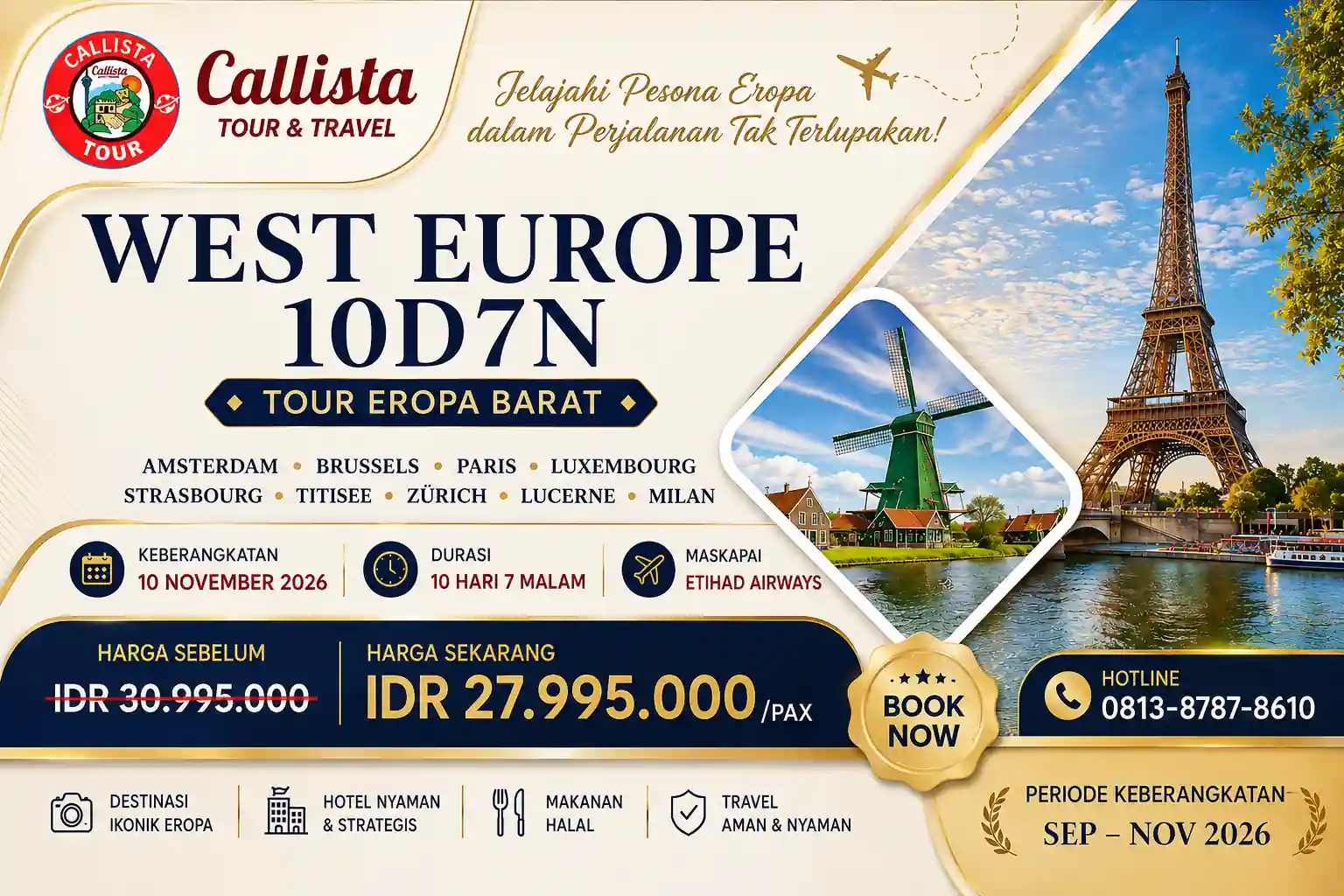 West Europe 10D7N