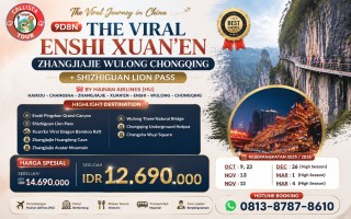 The Viral Enshi Zhangjiajie 9D China Tour