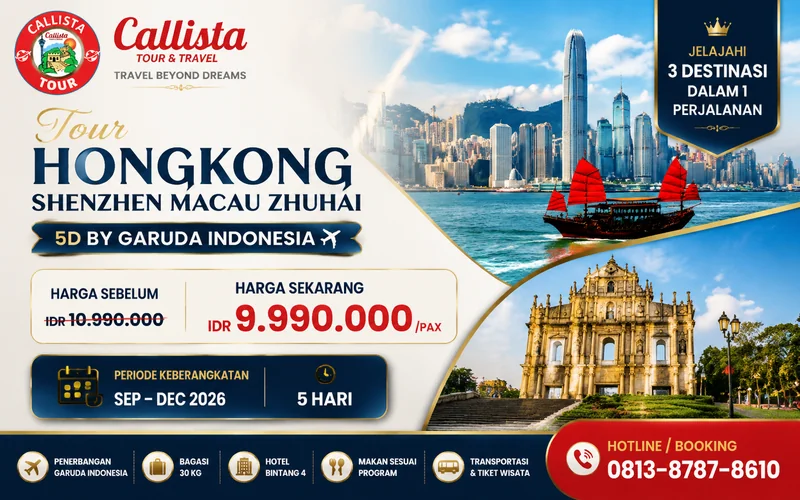 Hongkong Shenzhen Macau Zhuhai 5D by Garuda