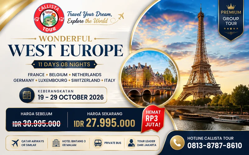 Wonderful West Europe 11D 1