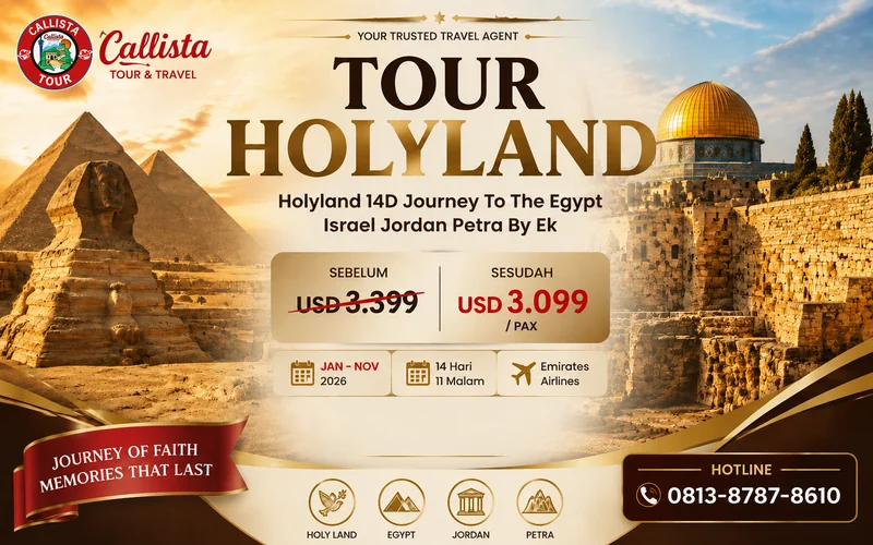 Holyland 14D Journey To The Egypt Israel Jordan Petra By Ek