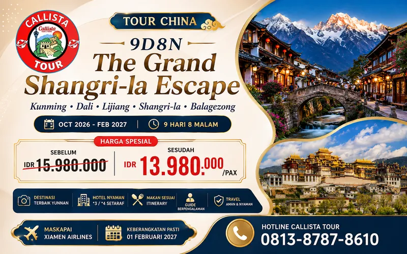 9D8N The Grand Shangri-la Escape