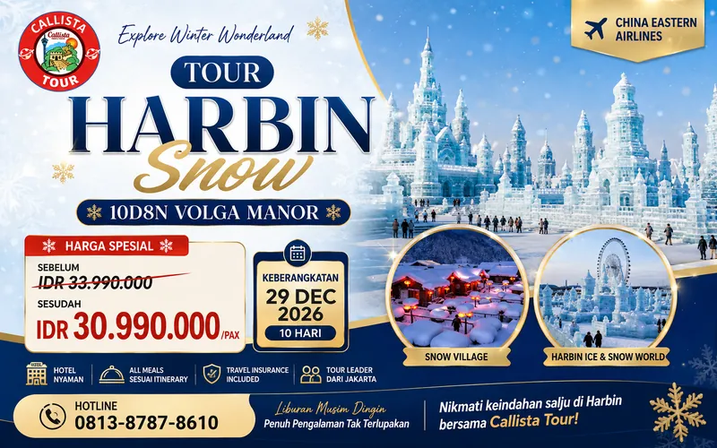 Tour Harbin Snow 10D8N Volga Manor