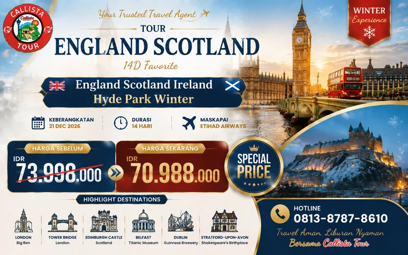 14D Favorite England Scotland Ireland Hyde Park Winter