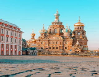 8D Favorite Russia Moscow Kremlin + St.petersburg