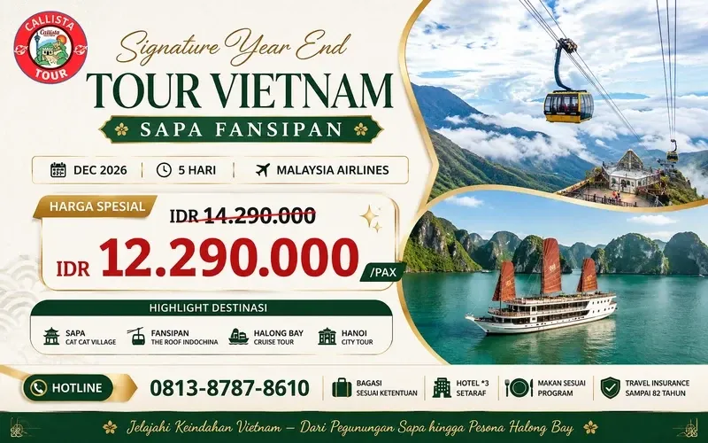 Tour Vietnam 5D Signature Year End Sapa Fansipan