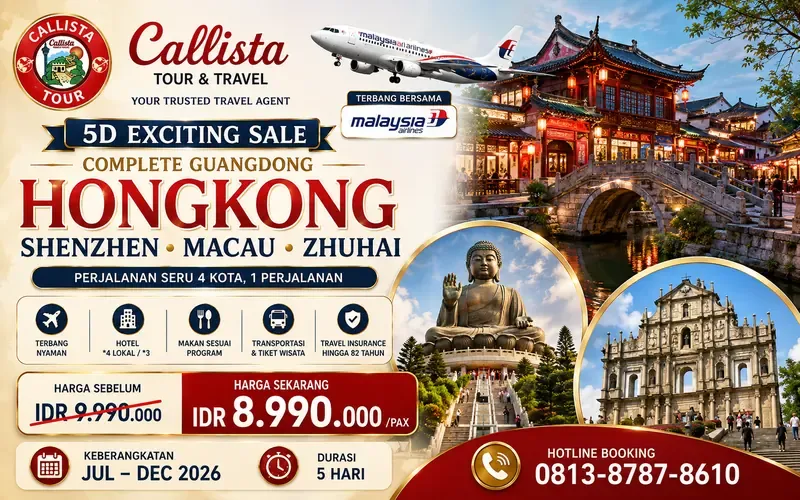 5D Exciting Sale Complete Guangdong Hongkong Shenzhen Macau