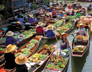 Paket Tour SIC Thailand 4D Damnoen Dinner Cruise 2026