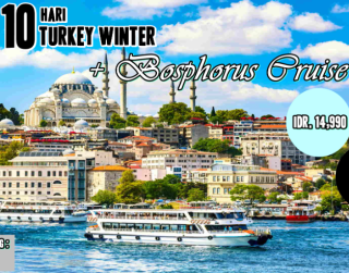 (WH49) 10 HARI TURKEY WINTER + BOSPHORUS CRUISE BY SQ DEP 26NOV BY SQ 
