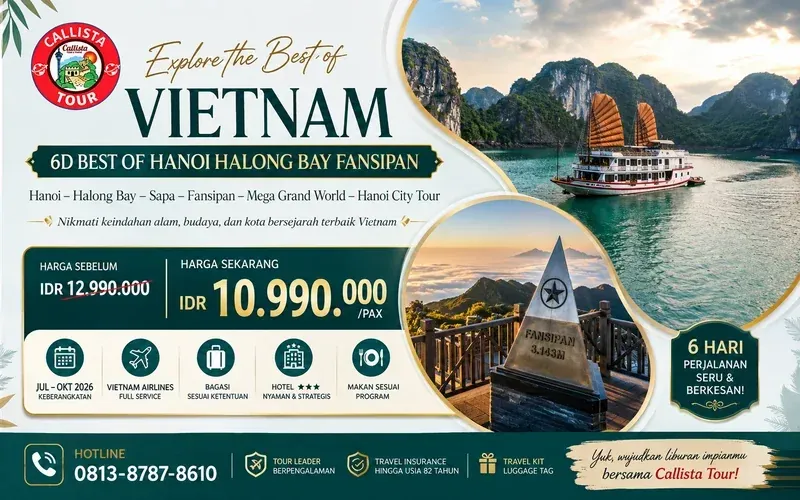 6D Best Of Hanoi Halong Bay Fansipan