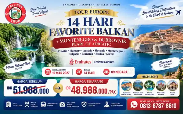 14 Hari Favorite Balkan Montenegro Dubrovnik