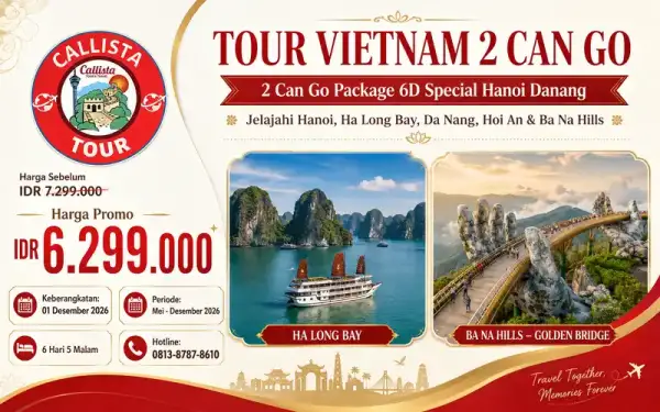 2 Can Go Package 6D Special Hanoi Danang