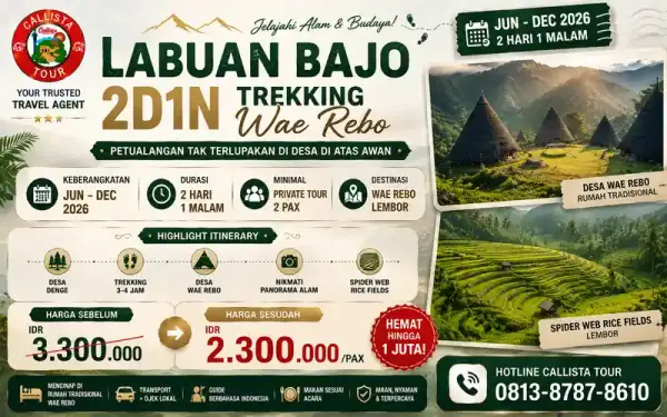 2D1N Trekking Wae Rebo