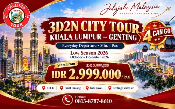 3 Hari 4 Can Go City Tour Kuala Lumpur – Genting 1