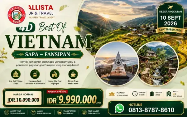 4D Best Of Vietnam Sapa Fansipan
