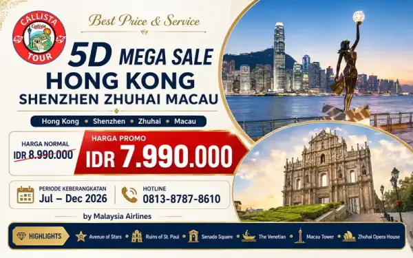 5D Mega Sale Hong Kong Shenzhen Zhuhai Macau