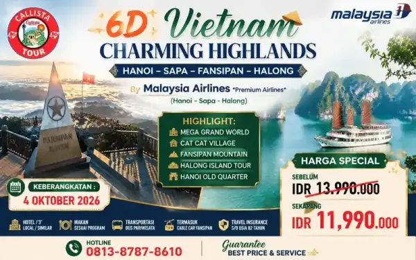 6D Vietnam Charming Highlands Hanoi Sapa Fansipan