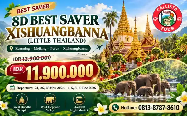 8 Hari Best Saver Xishuangbanna (Little Thailand) 1