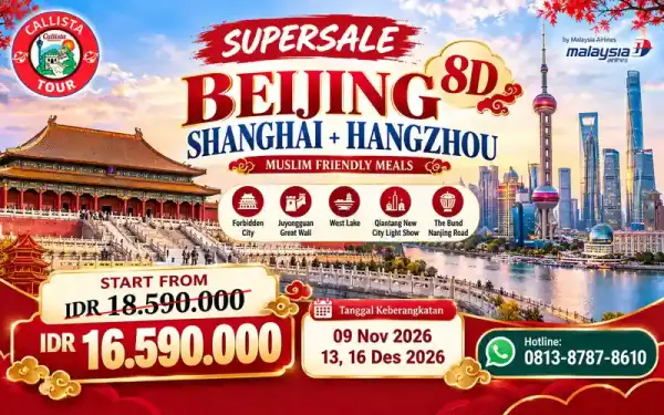 8 Hari Muslim Beijing Shanghai Hangzhou 1