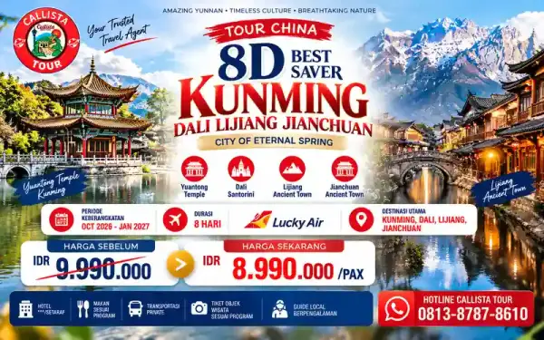 8D Best Saver Kunming Dali Lijiang Jianchuan