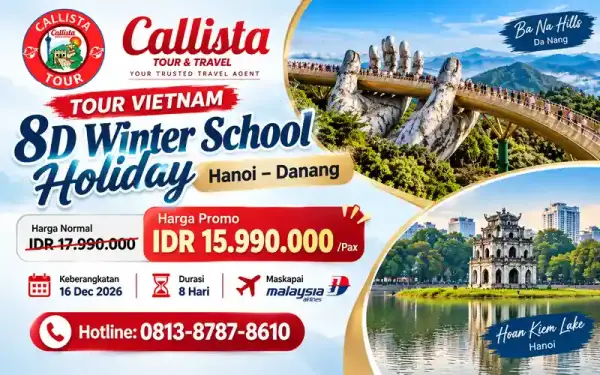 8D Winter School Holiday Hanoi Danang