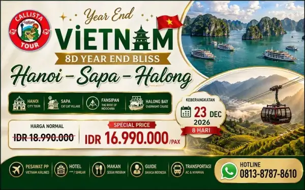 8D Year End Bliss Hanoi Sapa Halong