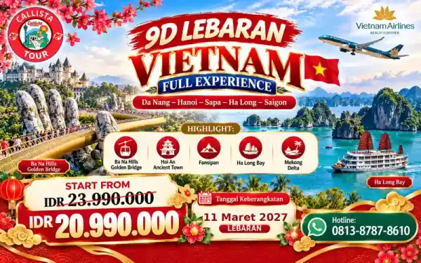 9 Hari Lebaran Vietnam Full Experience 1