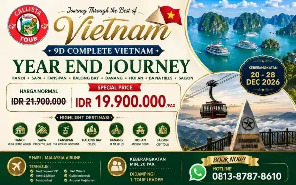 9D Complete Vietnam Year End Journey