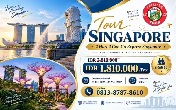 Tour Singapore 2 Hari 2 Can Go Express Singapore