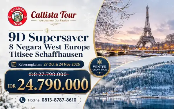 9D Supersaver 8 Negara West Europe Titisee Schaffhausen 1