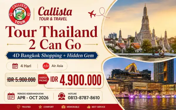 Tour Thailand  2 Can Go 4D Bangkok Shopping + Hidden Gem 1
