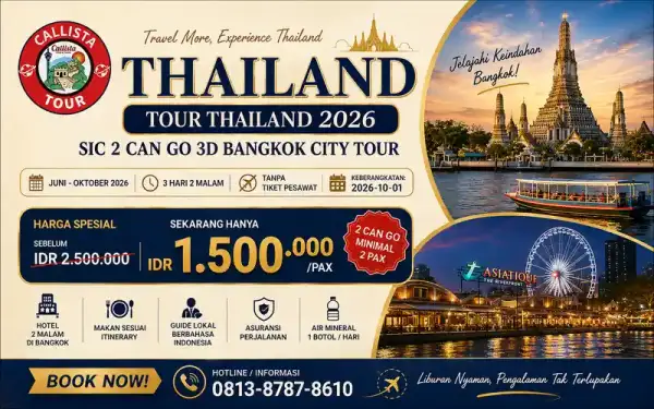 Tour Thailand SIC 2 Can Go 3D Bangkok City Tour 1