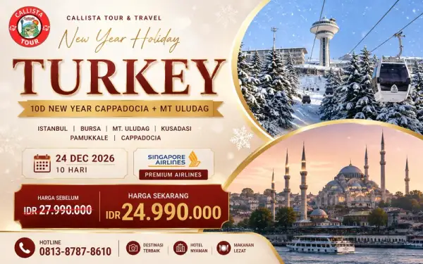 Tour Turkey 10D New Year Cappadocia + Mt Uludag