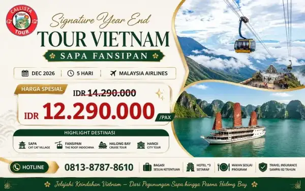 Tour Vietnam 5D Signature Year End Sapa Fansipan