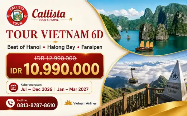 Tour Vietnam 6D Best Of Hanoi Halong Bay Fansipan