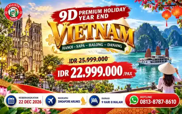 Tour Vietnam 9D Premium Holiday Year End