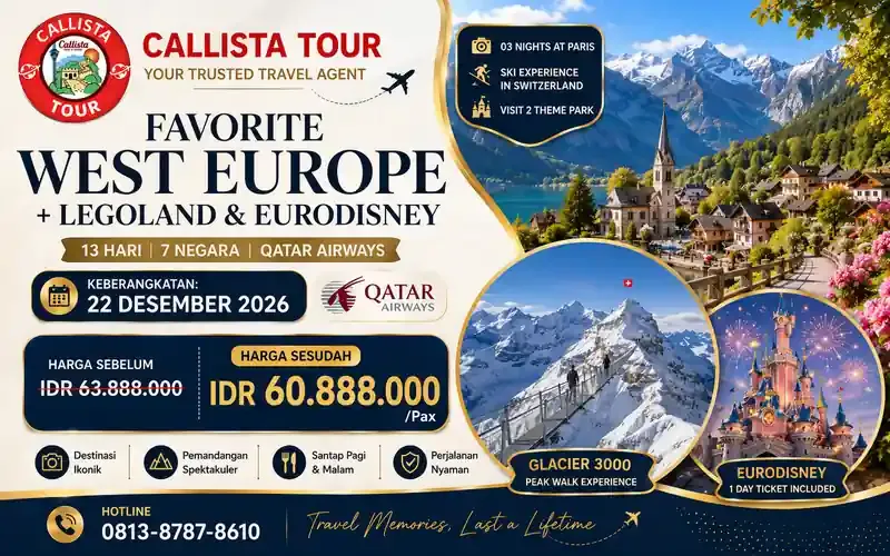 13D Favorite West Europe Legoland & EuroDisney Kids Friendly 1