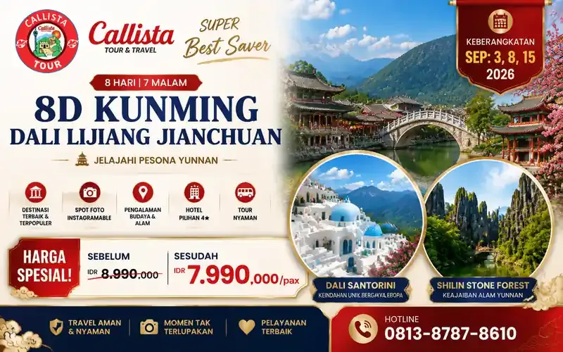 8D Best Saver Kunming Dali Lijiang Jianchuan