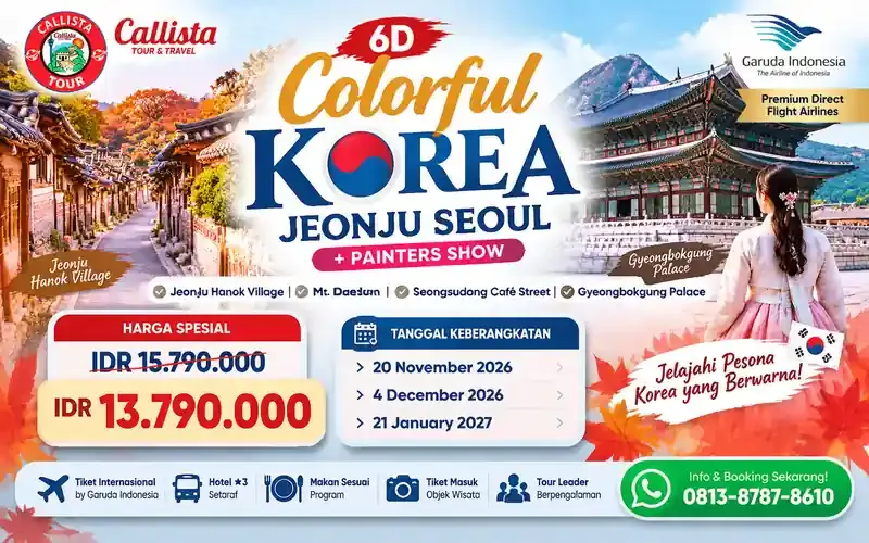 6D Colorful Korea Jeonju Seoul + Painters Show 1