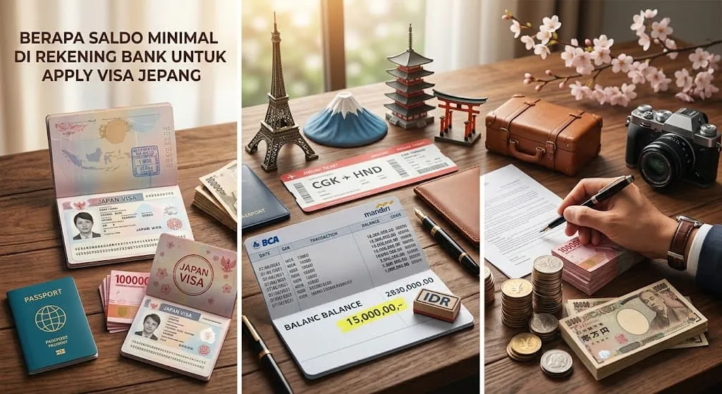 Berapa Minimal Tabungan untuk Visa Jepang?