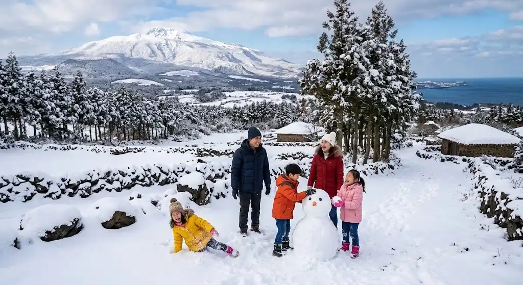 Sensasi Salju! Harga Tour Korea & Ski Busan