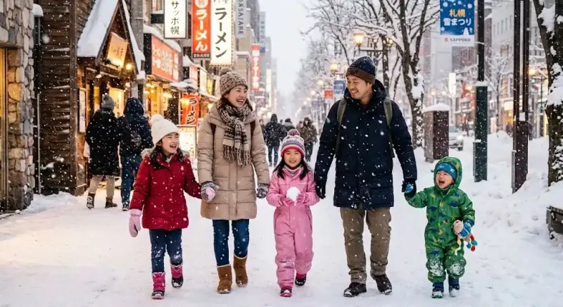 Itinerary Praktis! Paket Tour Jepang 5 Hari 4 Malam Winter